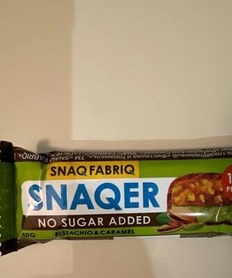 Батончик SNAQ FABRIQ "Фисташка и карамель" протеиновый 50 г