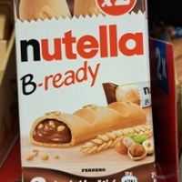 Хрустящие палочки Nutella B-Ready с шоколадной пастой 44 гр.