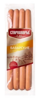Сосиски СТАРОДВОРЬЕ Сосиски СТАРОДВОРЬЕ "Баварские" с сыром 420 г
