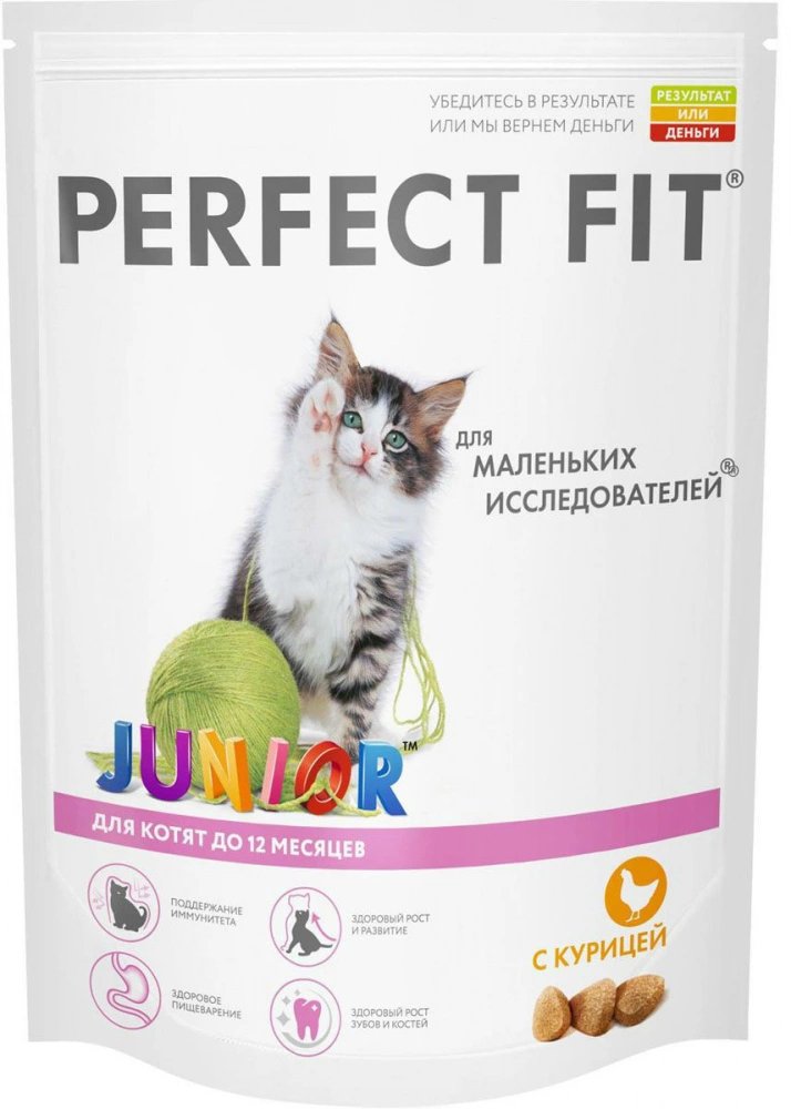 PERFECT FIT "Junior" с курицей для котят 650 г