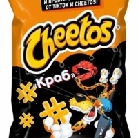 Кукурузные снеки CHEETOS "Краб" 85 г