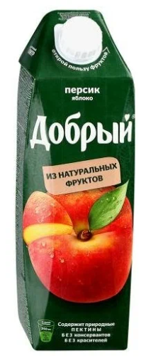 Нектар ДОБРЫЙ персик-яблоко 1 л