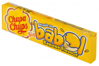Жевательная резинка CHUPA CHUPS "Big babol" со вкусом банана 21 г