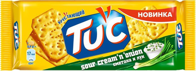 Крекер TUC сметана и лук 100 г