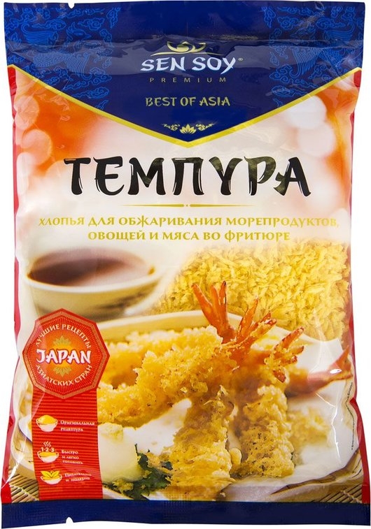 Хлопья панировочные SEN SOY Премиум "Темпура" 100 г