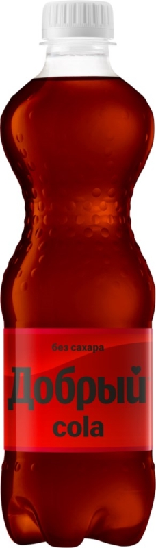 Напиток ДОБРЫЙ "Кола без сахара" сильногазированный 1 л