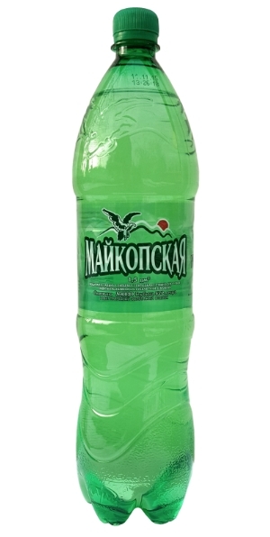 Вода минеральная МАЙКОПСКАЯ лечебно-столовая газированная 1.5 л