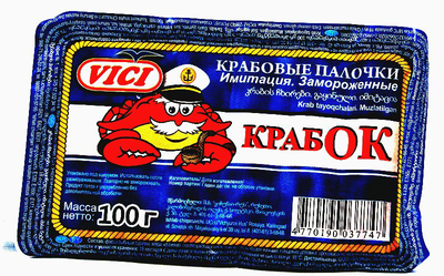 Крабовые палочки VICI "КрабОК" 100 г