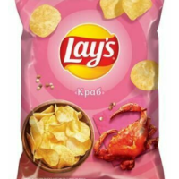 Чипсы LAYS краб 70 г