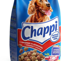CHAPPI "Сытный мясной обед" по-домашнему с говядиной 2.5 кг