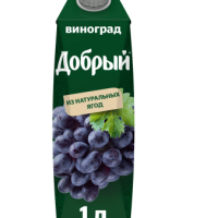 Нектар ДОБРЫЙ виноград 1 л