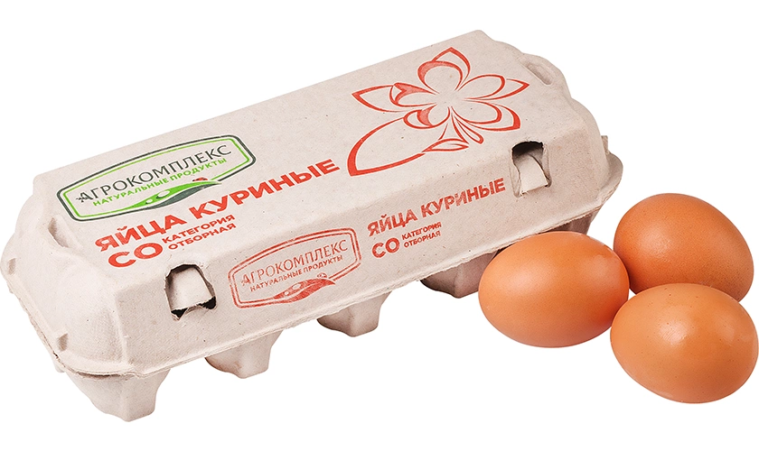 Яйцо куриное АГРОКОМПЛЕКС С-0 10 шт (коробка) Яйцо куриное АГРОКОМПЛЕКС С-0 10 шт (коробка)