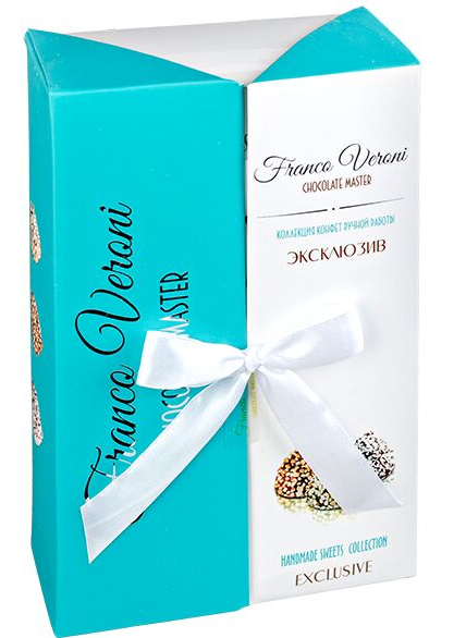 Конфеты FRANCO VERONI "Эксклюзив" бирюза 190 г