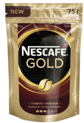 Кофе растворимый NESCAFE Gold 75 г