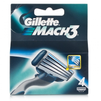 Кассета сменная GILLETTE "Mach3" 4 шт.