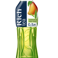 Холодный чай RICH зелёный со вкусом манго 0.5 л