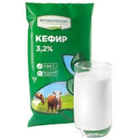 Кефир АГРОКОМПЛЕКС 900 мл 3,2%