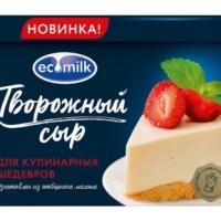 Сыр ЭКОМИЛК творожный 200 г 60%