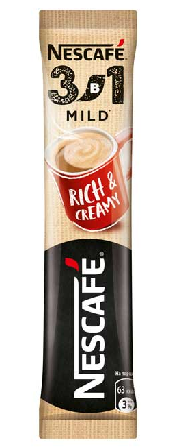 Кофейный напиток растворимый NESCAFE 3в1 Мягкий 14.5 г