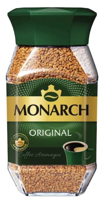 Кофе растворимый MONARCH Original 95 г с/б