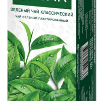 Чай зеленый AKBAR "Классический" 25х2г