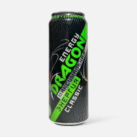 Напиток энергетический ENERGY DRAGON зеленый 0.45 л