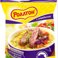 Вермишель РОЛЛТОН на домашнем бульоне с говядиной 60 г