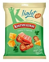 Сухарики КИРИЕШКИ "Light" семга с сыром 33 г