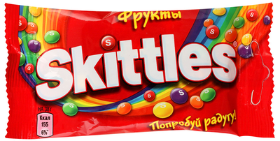 Драже SKITTLES фрукты 38 г Драже SKITTLES фрукты 38 г