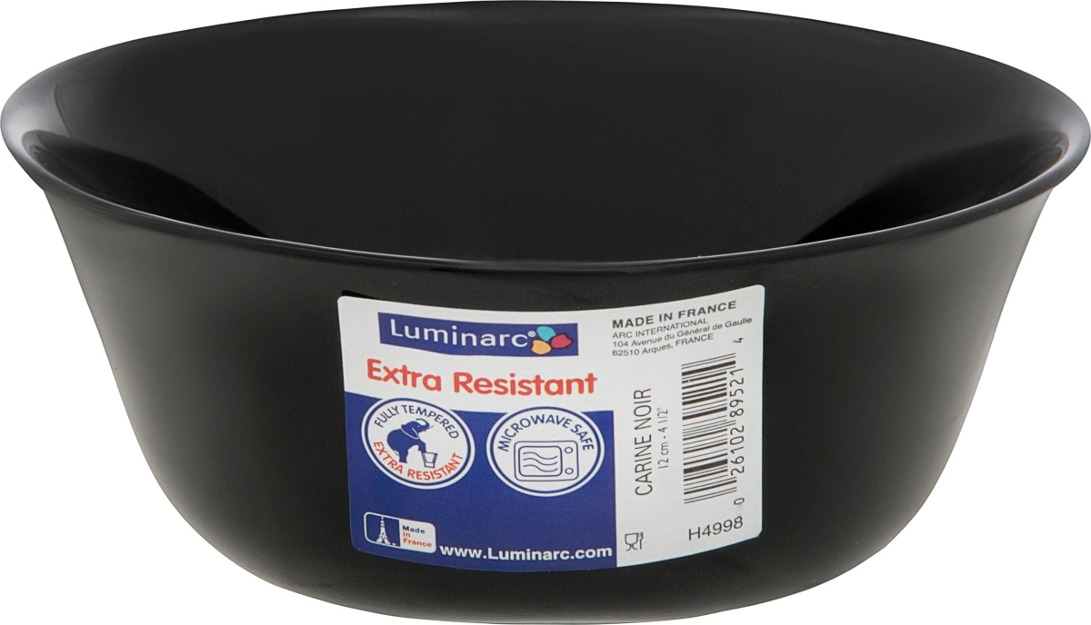 Салатник LUMINARC "Carine black" 12 см
