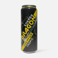 Напиток энергетический ENERGY DRAGON "Tropic" желтый 0,45л ж/б