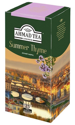 Чай черный AHMAD TEA "Summer Thyme" 25х1,5г