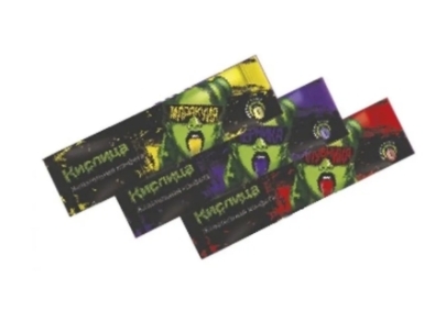 Жевательная конфета КИСЛИЦА со вкусом клубники, черники, маракуйи 10 г