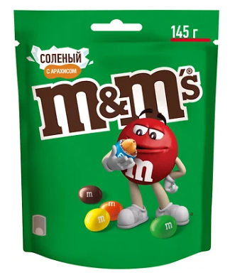 Драже M&MS "Соленый" с арахисом 145 г