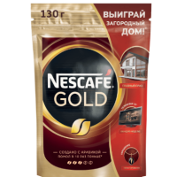 Кофе растворимый NESCAFE Gold 130 г