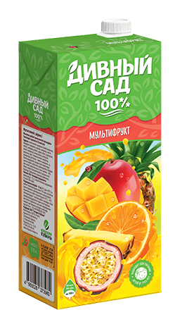 Напиток сокосодержащий ДИВНЫЙ САД мультифрукт 0.95 л