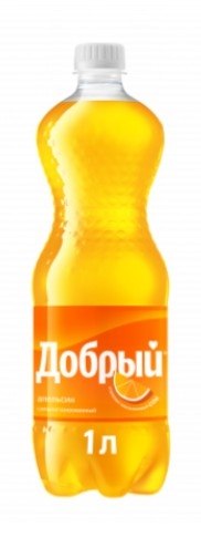 Напиток ДОБРЫЙ "Апельсин" сильногазированный 1 л