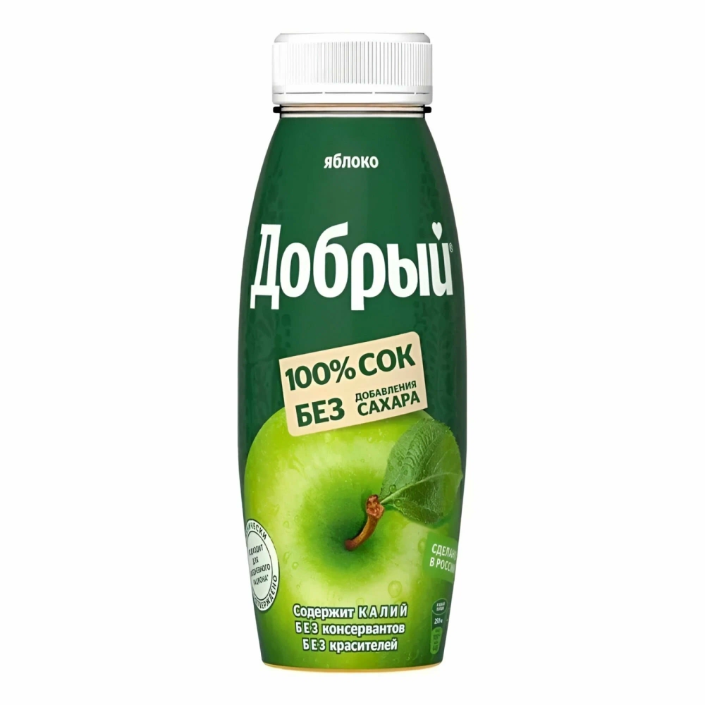 Сок ДОБРЫЙ яблоко 0.3 л
