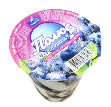 Мороженое СЛАВИЦА "Полюс" черничный блюз 280 г