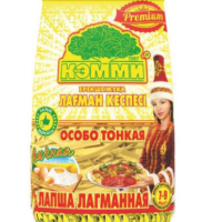 Макаронные изделия КЭММИ "Premium" лапша лагманная 200 г