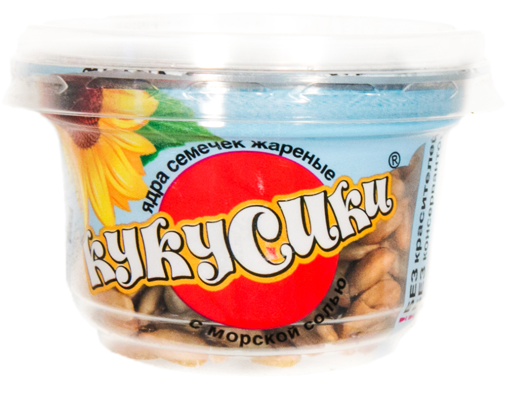 Ядра подсолнечника КУКУСИКИ жареные с морской солью 50 г