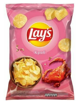 Чипсы LAYS краб 70 г