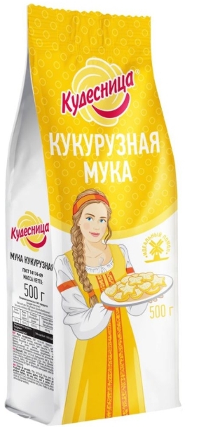 Мука КУДЕСНИЦА кукурузная 500 г