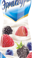 Йогурт питьевой ЭРМИГУРТ лесные ягоды 290 мл 1,2%