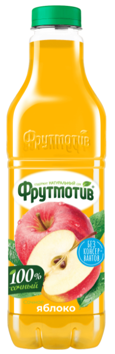 Напиток сокосодержащий ФРУТМОТИВ "Сочное яблоко" 1.5 л