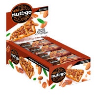Батончик NUT & GO миндальный с пеканом и карамелью 36 г
