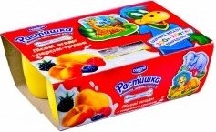 Творог РАСТИШКА лесные ягоды-персик-груша 270 г 3,5%