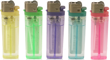 Зажигалка Ангара AM-011CR Crystal газовая