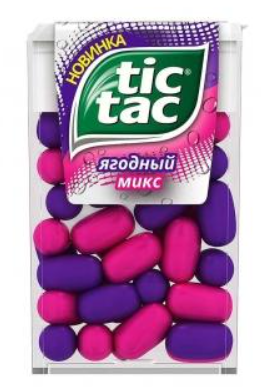 Драже TIC TAC "Ягодный микс" со вкусом малины и голубики 16 г