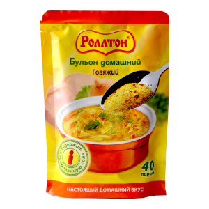 Бульон РОЛЛТОН домашний говяжий 100 г
